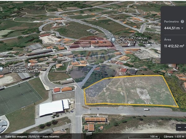  قطعة أرض في Vila Nova de Paiva, Portugal 298متر مربع رقم 43457