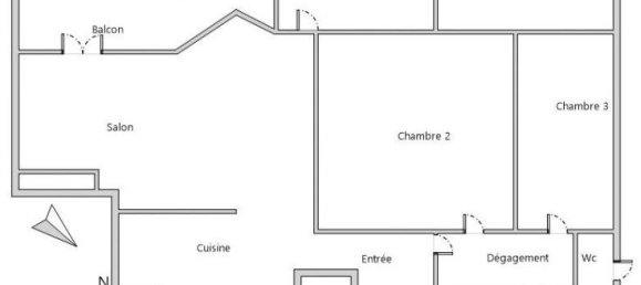 Apartamento T3 em Bois-Colombes, France N.º 166108 6