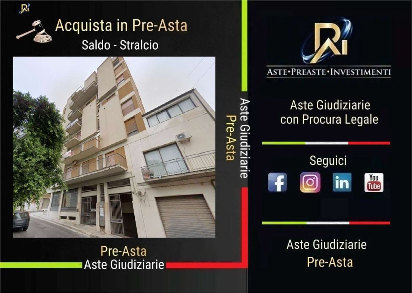 Apartamento de 5 habitaciónes en Vittoria, Italy No. 195238