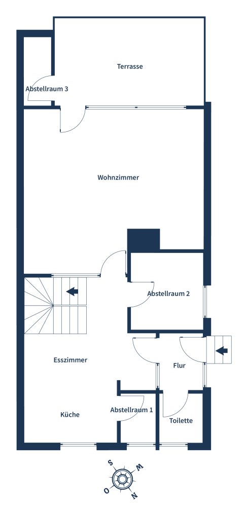 1 غرف نوم تاون هاوس في Delmenhorst, Germany رقم 14933