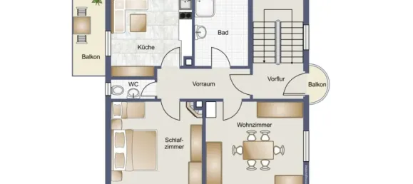 Adosado de 4 dormitorios en Schweinfurt, Germany No. 360497 21