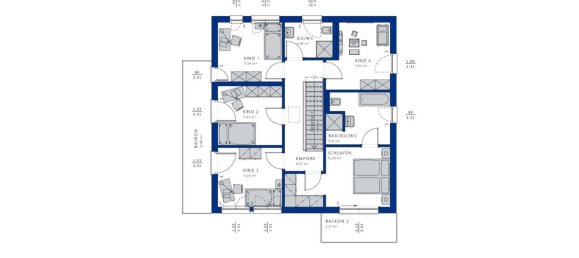 Вилла с 7 комнатами в Кронах, Германия № 275075 3