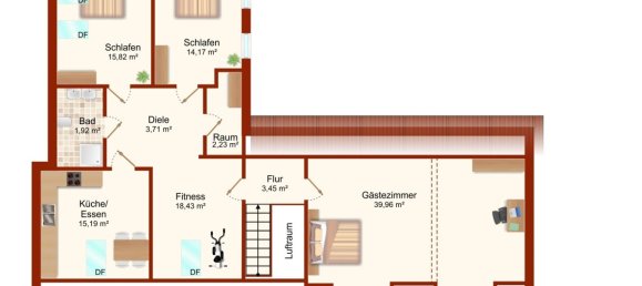 8 rooms Townhouse in Nordfriesland, Germany No. 88634 19