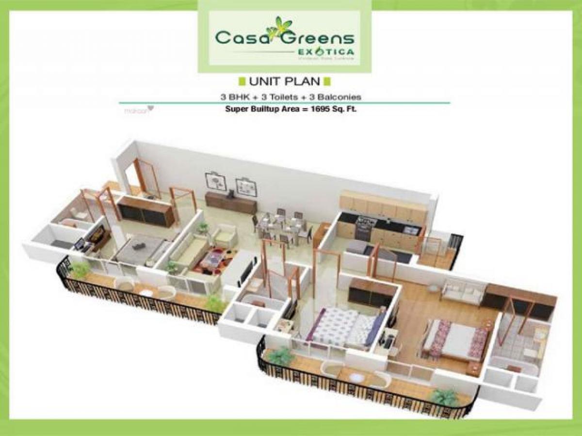 Casa T3 em Lucknow, India N.º 1820