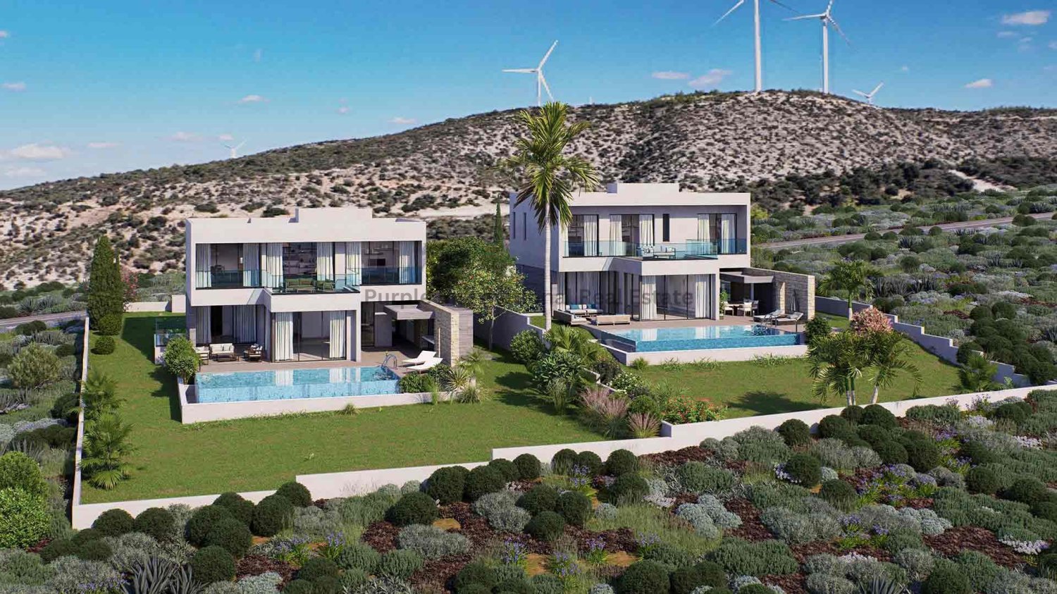 4 غرف نوم فيلا في Paphos, Cyprus رقم 25772