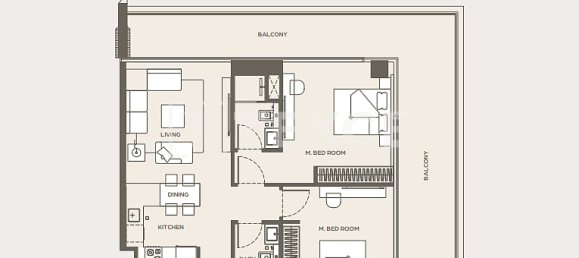 2 bedrooms Apartment in Dubai, UAE No. 40808 17