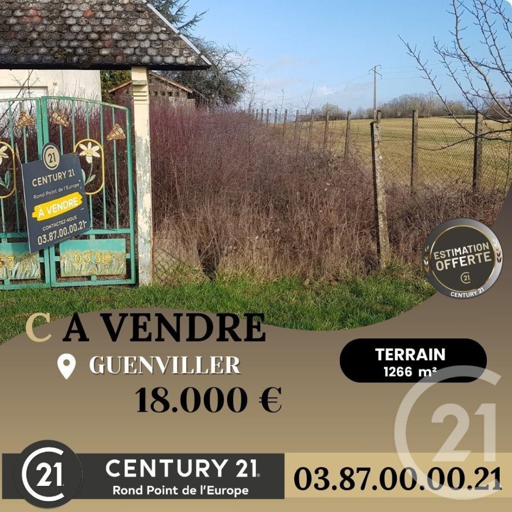 Terreno en Guenviller, France No. 47303