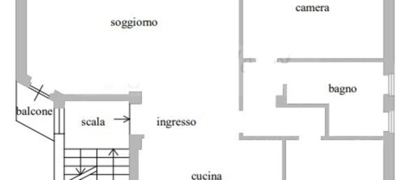 Квартира с 3 комнатами в Меда, Италия № 8558 23