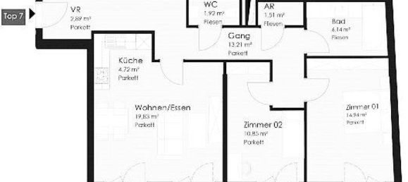3 rooms Apartment in Wahring, Austria No. 129271 9