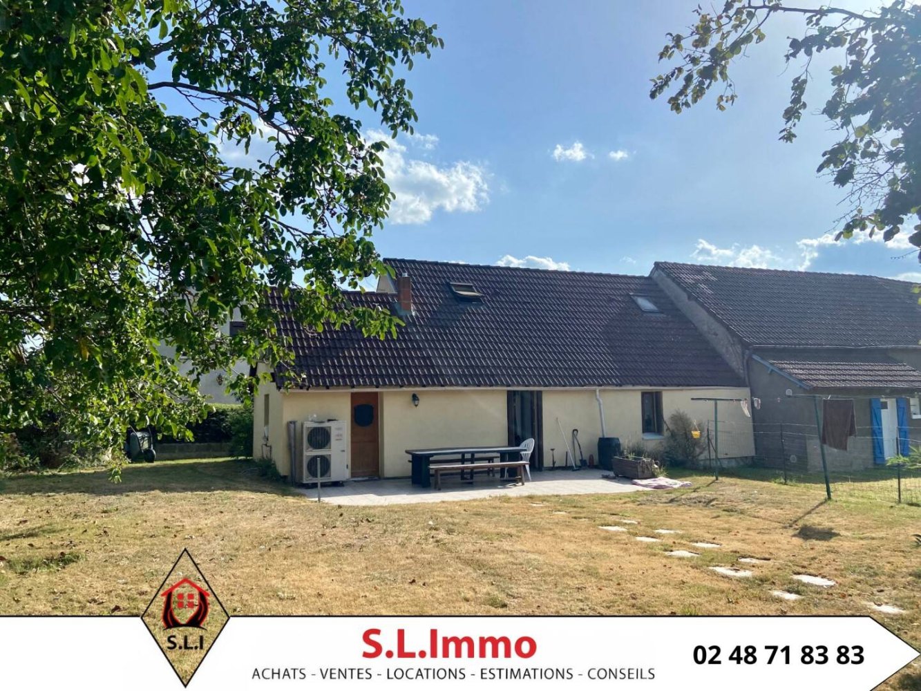 Casa de 3 dormitorios en Saint-Hilaire-de-Court, France No. 90469