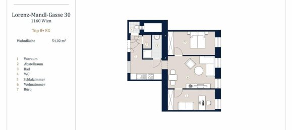 2-Zimmer Wohnung in Ottakring, Austria, Nr. 223576 15