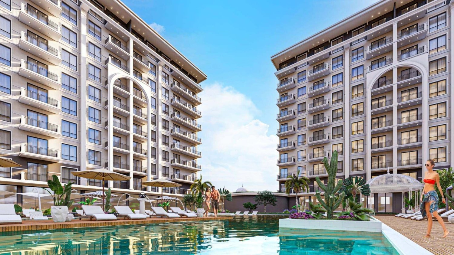 Wohnung 2+1 in Exodus Riverside Residence Demirtas, Demirtas, Turkey, Nr. 37935