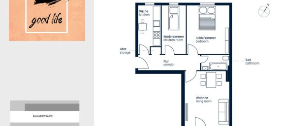 Apartamento de 3 divisões em Neukolln, Germany N.º 111009 2