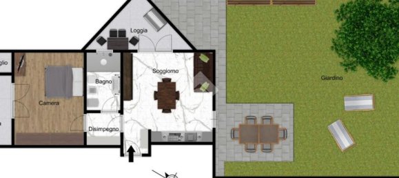 Apartamento de 1 dormitorio en Milan, Italy No. 378865 3