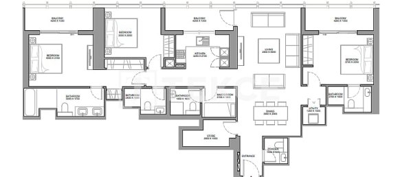 3 bedrooms Apartment in Dubai, UAE No. 55279 7