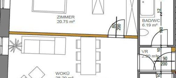 2 rooms Apartment in Braunau am Inn, Austria No. 231920 8