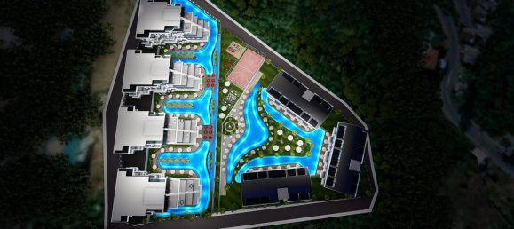 Квартира 1+1 в Оба, Турция № 13098 15