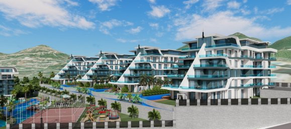 Квартира 1+1 в Оба, Турция № 13098 13