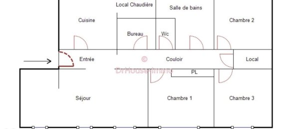 3 bedrooms Apartment in Luce, France No. 55312 3