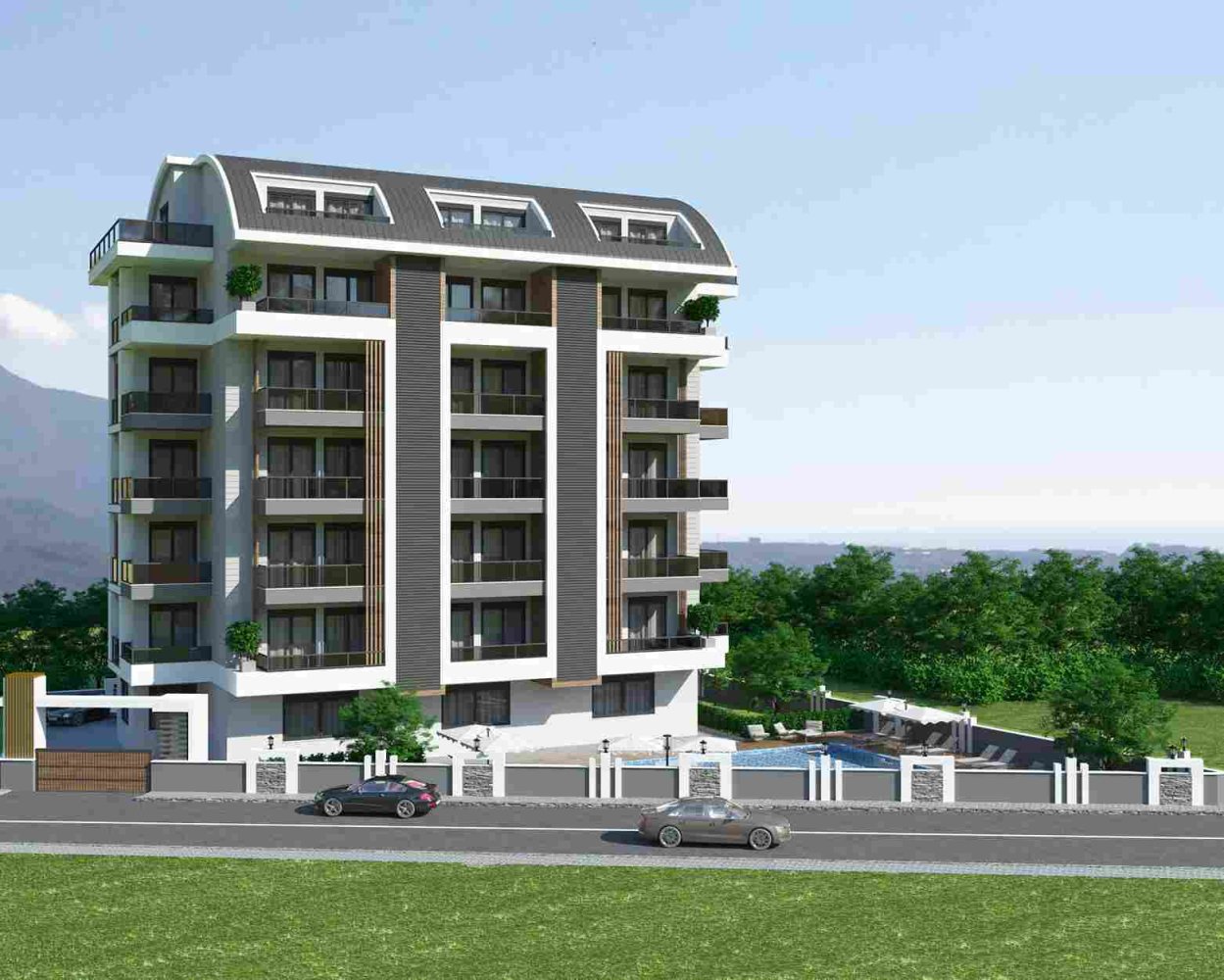 Apartment 2+1 in Alanya, Turkey No. 11426