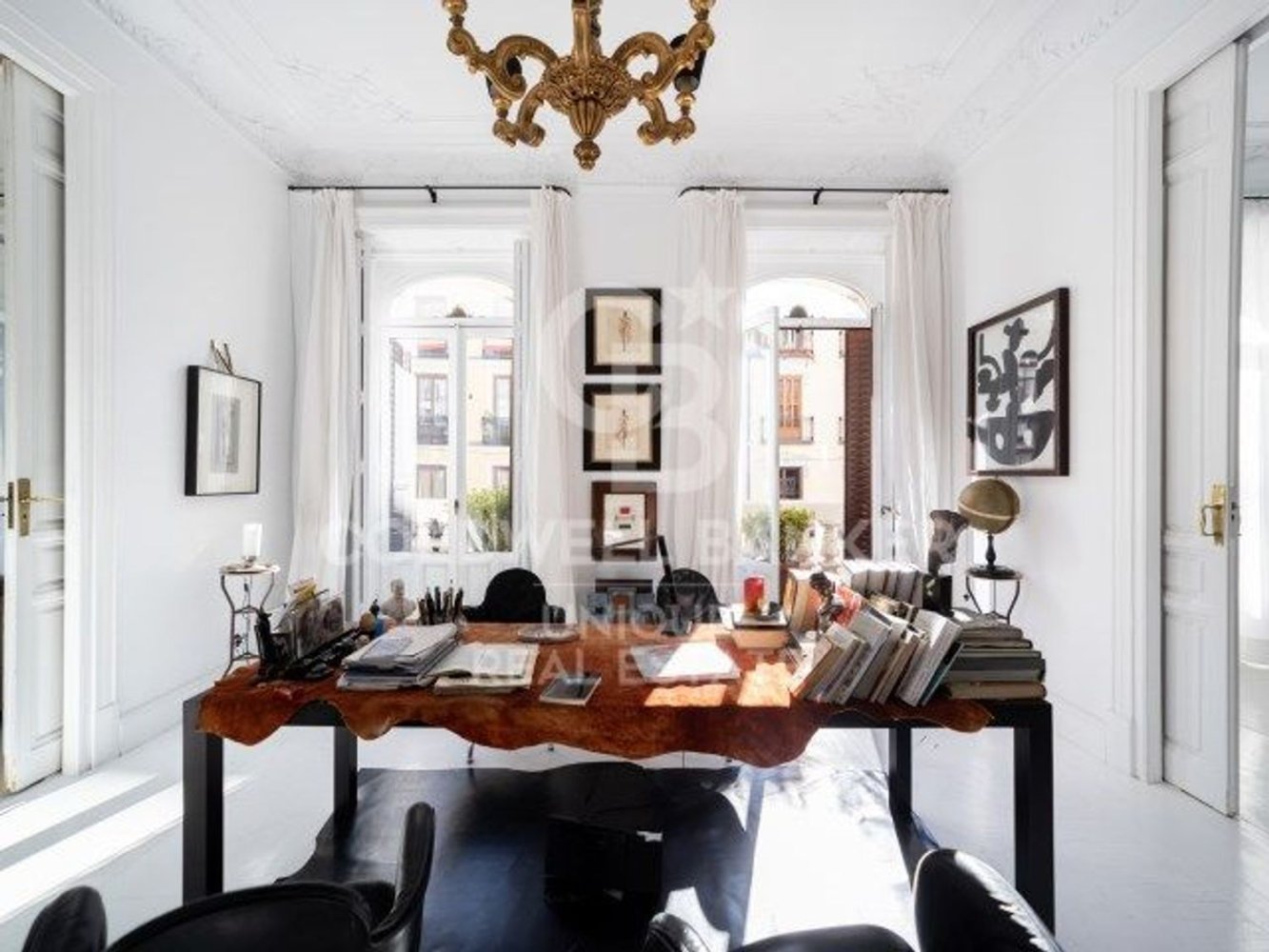 Квартира с 4 спальнями в Мадрид, Испания № 80391