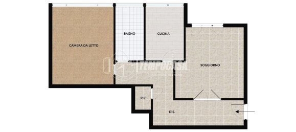 2 rooms Apartment in Bergamo, Italy No. 95487 24