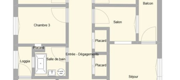 Apartamento T3 em Troyes, France N.º 41530 8