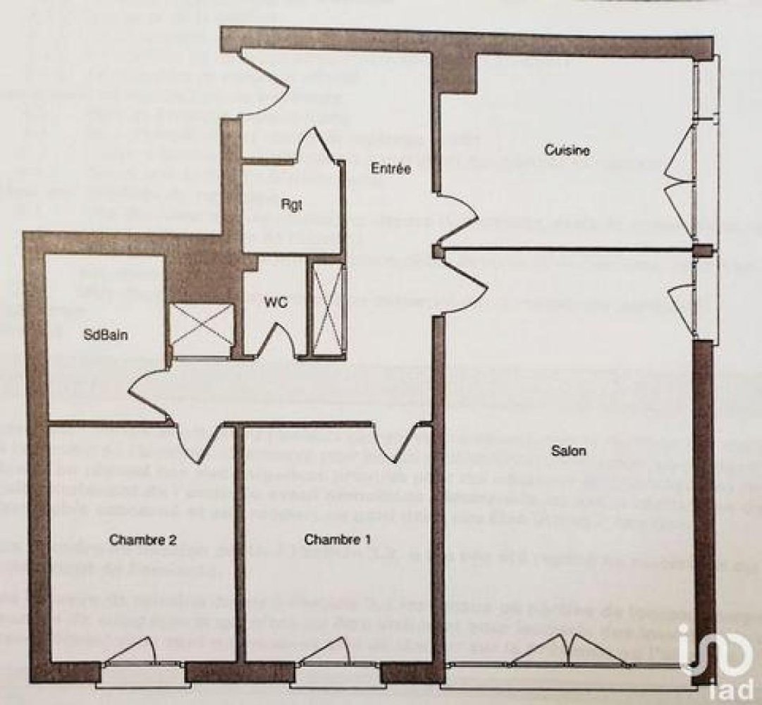 2 bedrooms Condo in Le Mans, France No. 32013