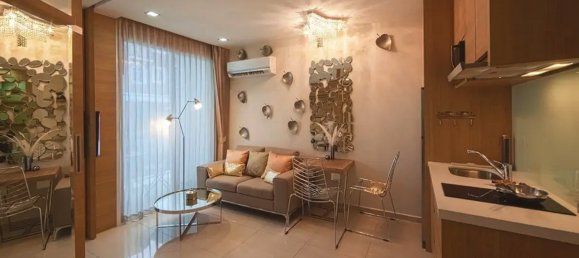 Кондоминиум с 2 спальнями в Harmonia City Garden, Чонбури, Таиланд № 30144 5