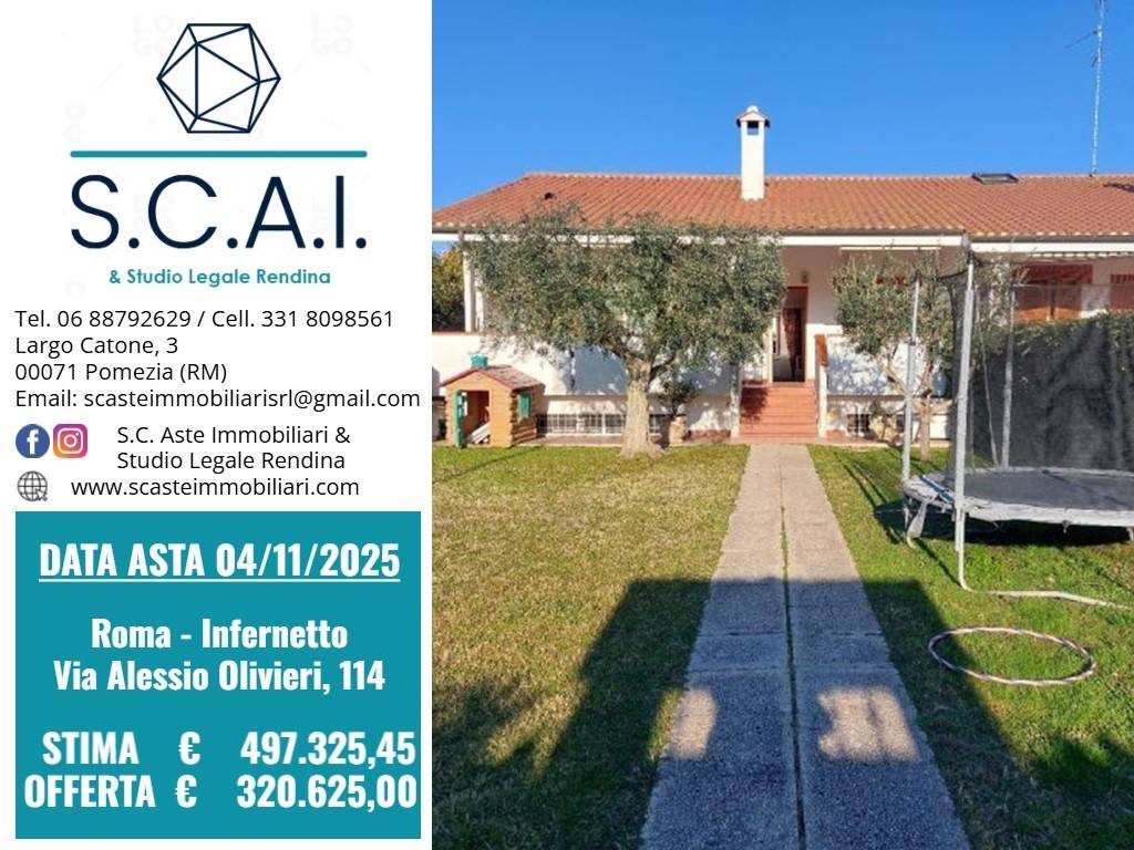 Villa de 4 dormitorios en Rome, Italy No. 323997