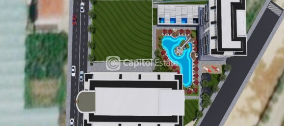 Apartamento 1+1 em Antalya, Turkey N.º 6169 6