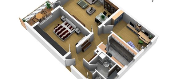 Apartamento T2 em Rems-Murr-Kreis, Germany N.º 245141 20