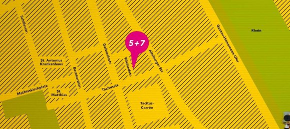 Квартира с 2 комнатами в Кёльн, Германия № 343330 2