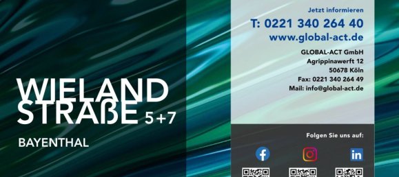 Квартира с 2 комнатами в Кёльн, Германия № 343330 9