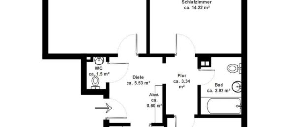 2 غرف نوم شقة في Eimsbuttel, Germany رقم 363046 7