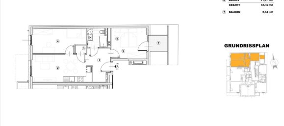 3 rooms Apartment in Vienna, Austria No. 239371 12