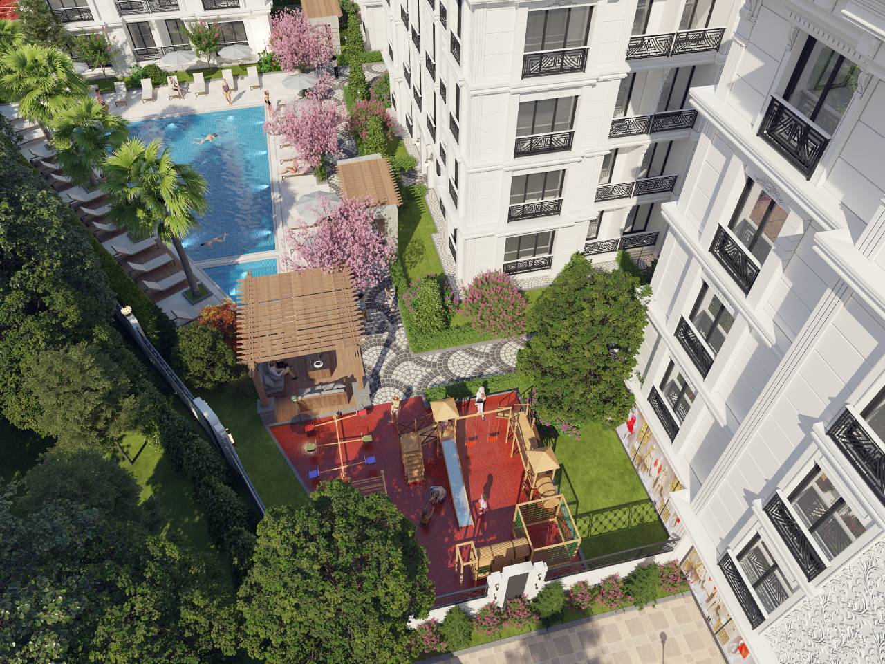 Wohnung 1+1 in ALBATROS LIFE , Istanbul, Turkey, Nr. 39671