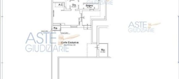 3 rooms Apartment in Rome, Italy No. 198959 12