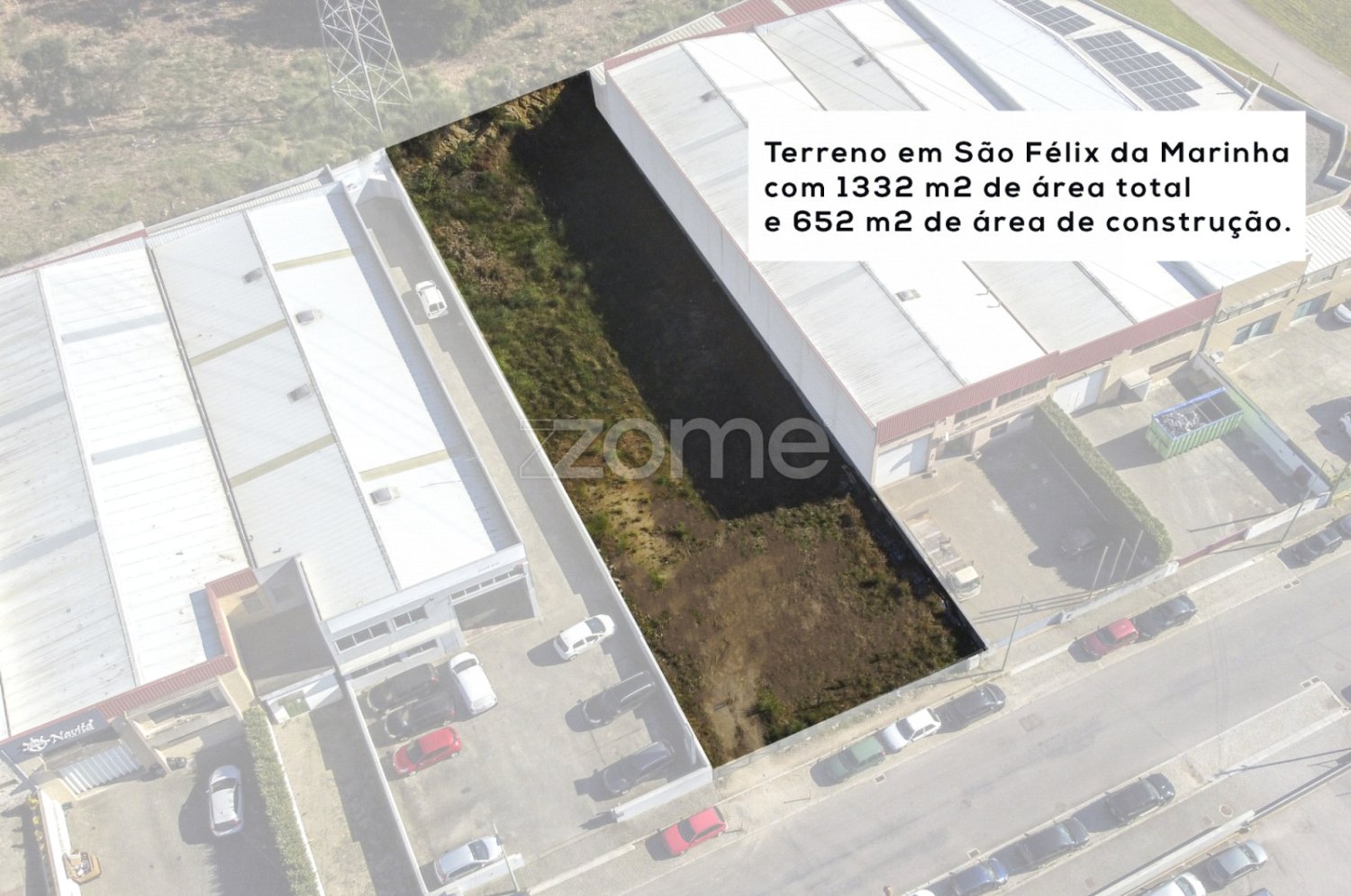  قطعة أرض في Sao Felix da Marinha, Portugal 652متر مربع رقم 84635