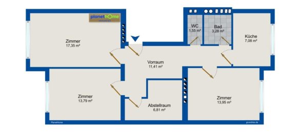 3 rooms Apartment in Simmering, Austria No. 150124 15