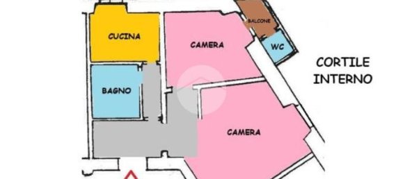 Apartamento de 2 divisões em Rome, Italy N.º 15499 2