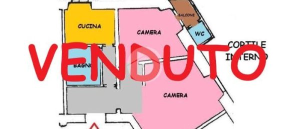 Apartamento de 2 divisões em Rome, Italy N.º 15499 3