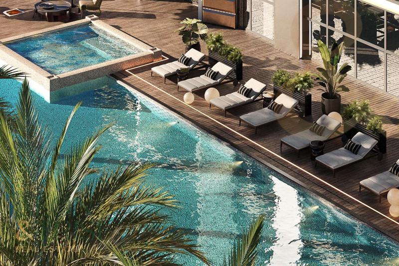 1 غرف نوم شقة في Al Sufouh, UAE رقم 105377