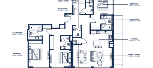 استوديو في Dubai Healthcare City, UAE رقم 121488 7