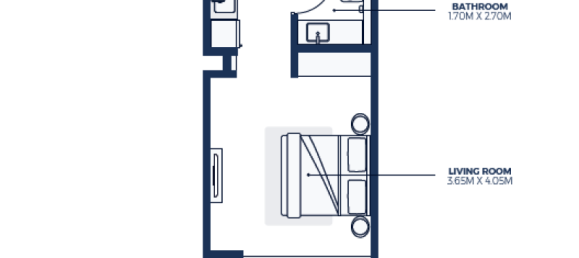 استوديو في Dubai Healthcare City, UAE رقم 121488 4