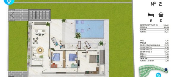 3 bedrooms Villa in Algorfa, Spain No. 9558 14