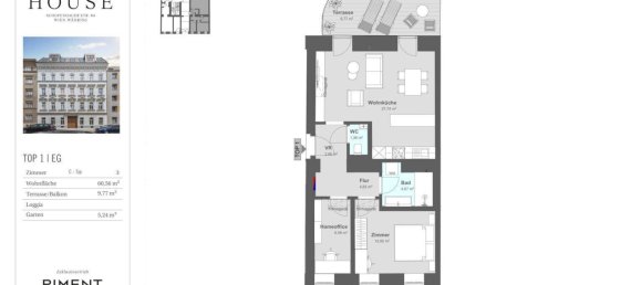 3-Zimmer Wohnung in Währing, Austria, Nr. 250074 19