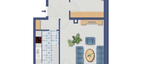 2 rooms Apartment in Bonn, Germany No. 11368 2