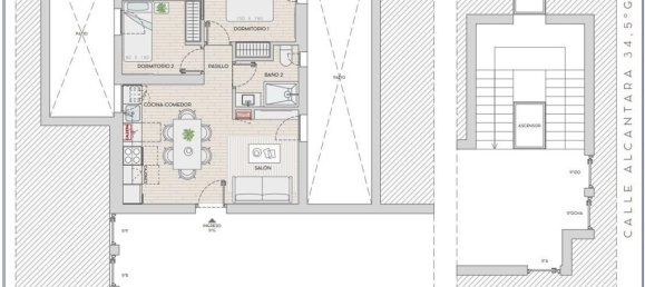 3 bedrooms Apartment in Madrid, Spain No. 125709 19