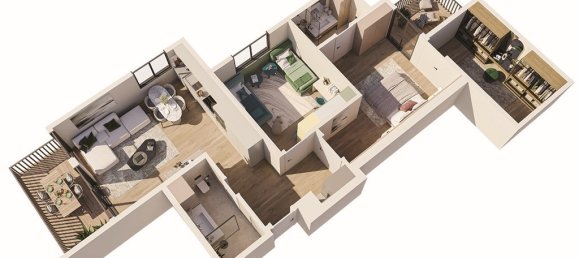 Apartamento de 2 habitaciónes en Ayas, Turkey No. 30092 8